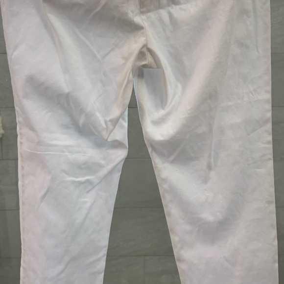 Talbots White Textured Pants - Picture 4 of 4